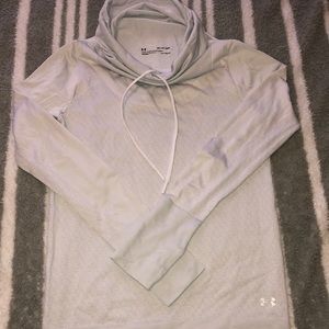 Under Armor Fitted Thumb Hole Workout Hoodie
